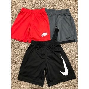 Little Boys Nike Dri-Fit Athletic Shorts Bundle
